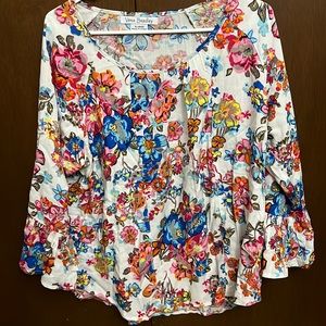 Vera Bradley floral shirt